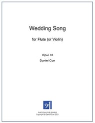 Wedding Song for Solo Flute (Violin) P.O.D. cover Thumbnail